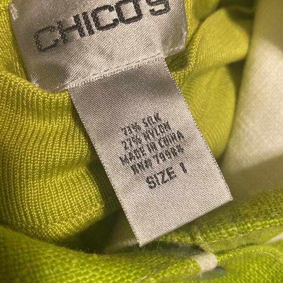 Chico’s Ramie Woven Floral Jacket and Shell - Picture 12 of 13